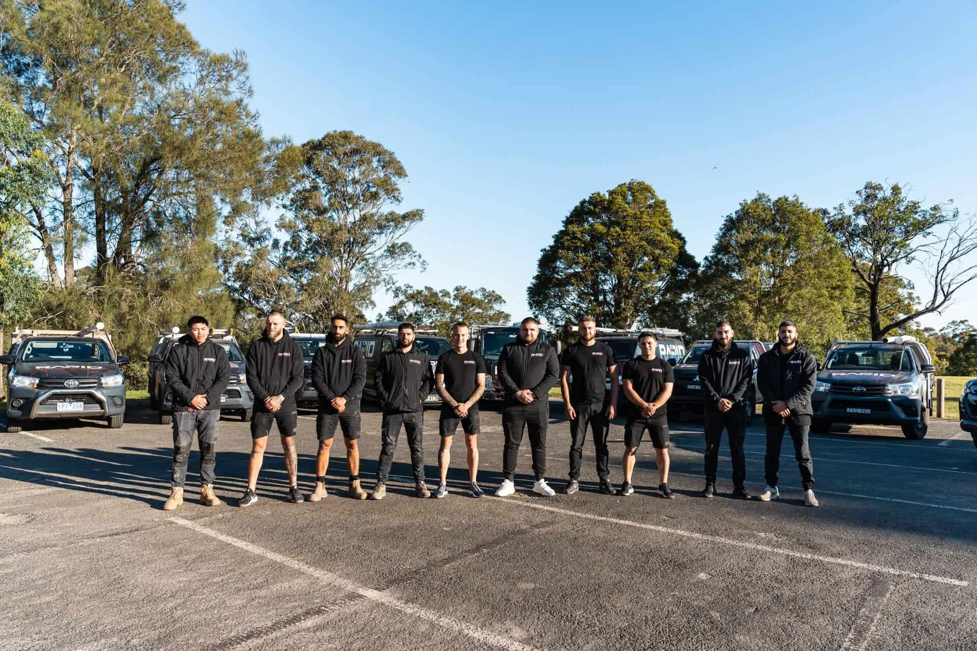 Hero Section of Team