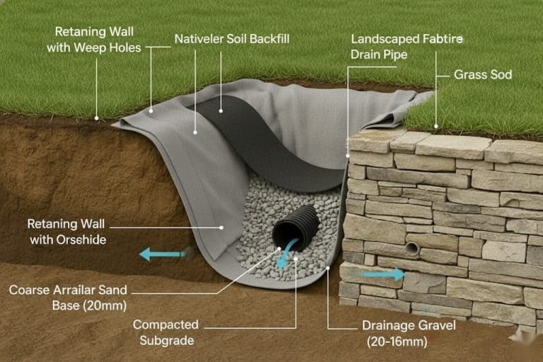 What is a French Drain? and How to Install a French Drain in 8 Easy ...